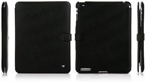 Zenus iPad 2 bőrtok Prestige Valódi Fekete Gyík Valódi Bőr Z315iP2