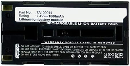 Szinergia Digitális Nyomtató Akkumulátor, Kompatibilis a Sanei Elektromos BL2-58 Nyomtató, (Li-ion, 7,4 V-os, 1800mAh)