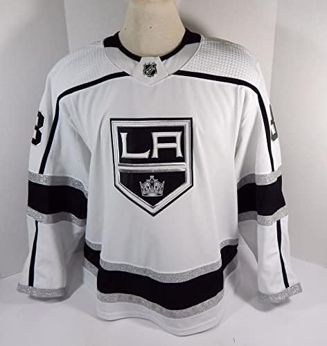 2021-22 Los Angeles Kings Johan Sodergran 88 Játék Használt Fehér Jersey PS 56 89 - Játék Használt NHL-Mezek