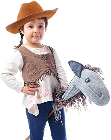 Cotiny 4 Csomag Cowboy Kalap Gyermek Cowboy Kalap Gyerekeknek Ünnepi Halloween Születésnapi Party Jelmez Nyugati Cosplay