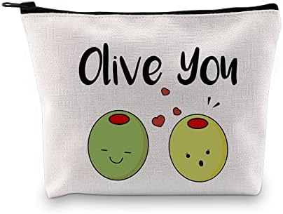 VAMSII Olajbogyó, Hogy a Smink Táska Vicces Olive Ajándék Szeretlek Ajándékok Olive Szerelmeseinek, Ajándékok Évfordulóra,