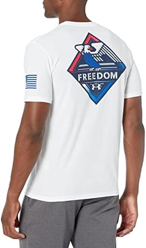 Páncél alatt a Férfiak Szabadság Sas Rövid Ujjú T-Shirt