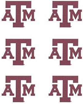 WinCraft NCAA Texas A&M Aggies Arcát Tetoválás, Csapat Színek, Egy Méret